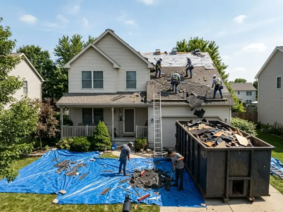roof-replacement-debris-remova-004 — frequently asked questions, Cheapest Dumpster Rentals in Lowell, IN
